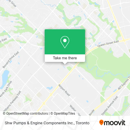 Shw Pumps & Engine Components Inc. map