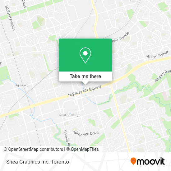 Shea Graphics Inc map