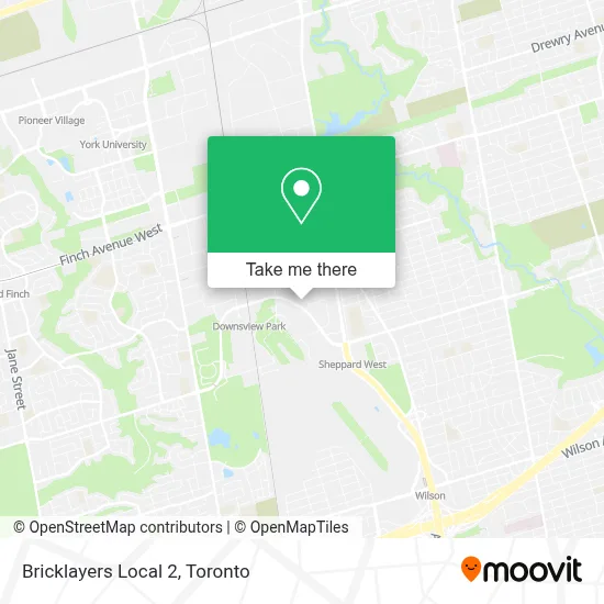 Bricklayers Local 2 map