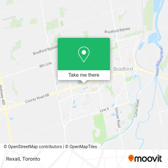 Rexall map