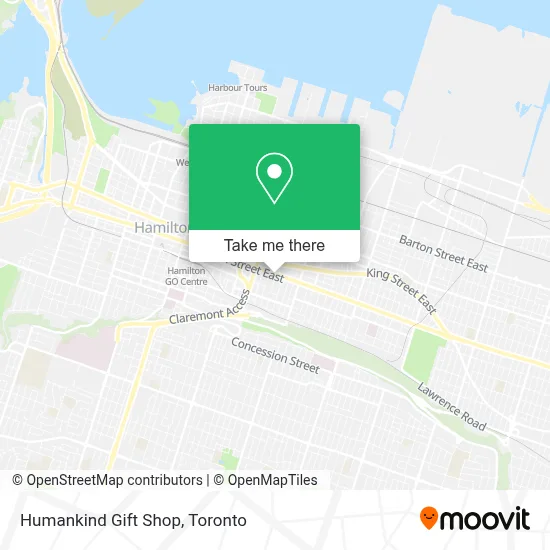 Humankind Gift Shop map