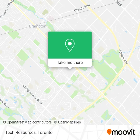Tech Resources map