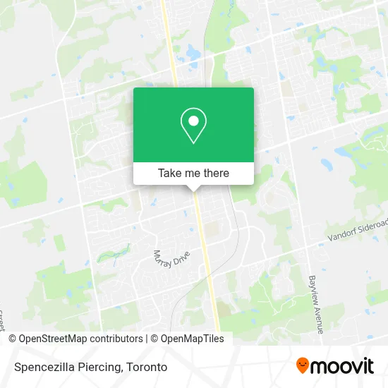 Spencezilla Piercing map