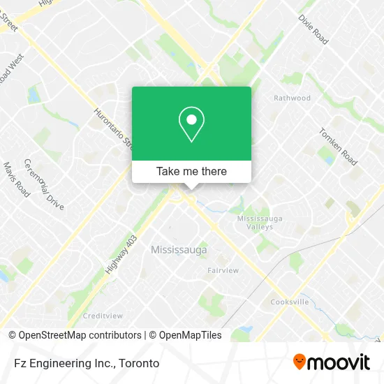 Fz Engineering Inc. map