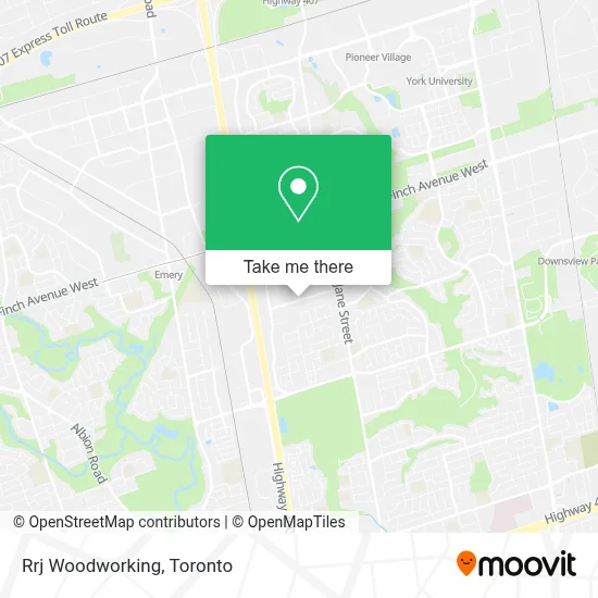 Rrj Woodworking map