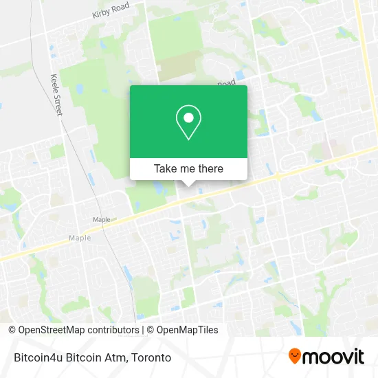 Bitcoin4u Bitcoin Atm map