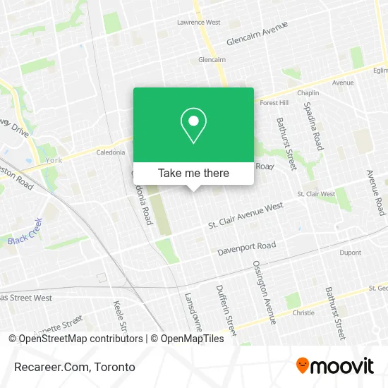 Recareer.Com map