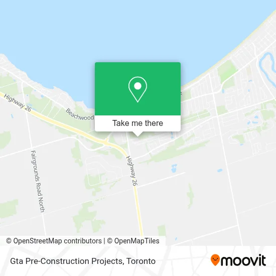 Gta Pre-Construction Projects map