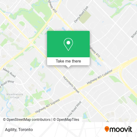 Agility map