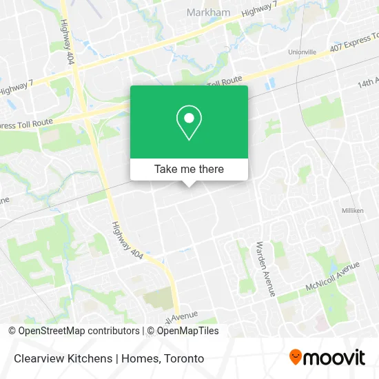 Clearview Kitchens | Homes map