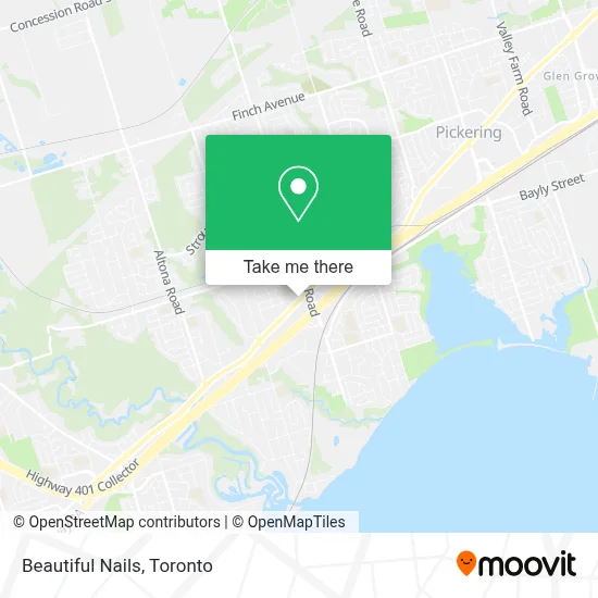 Beautiful Nails map