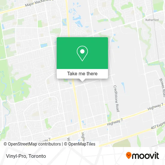 Vinyl-Pro map
