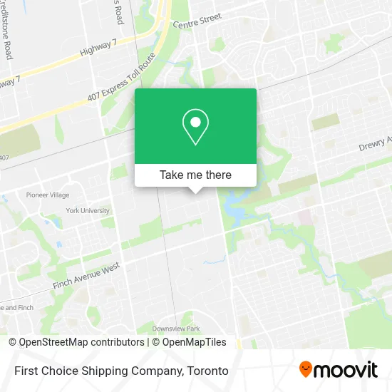 First Choice Shipping Company map