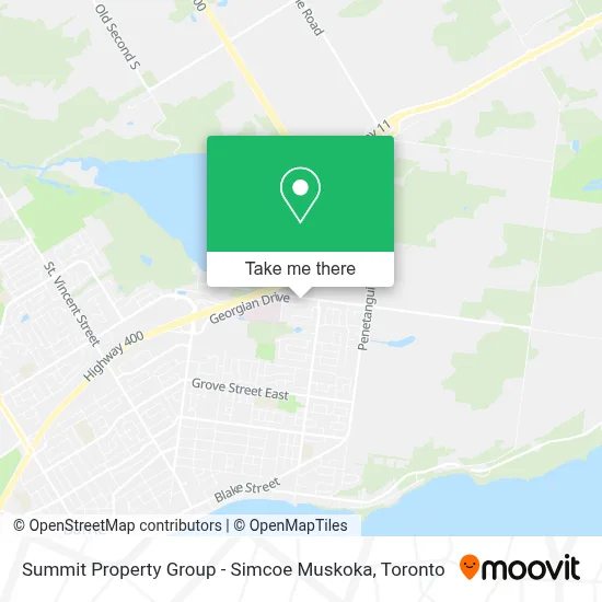 Summit Property Group - Simcoe Muskoka map