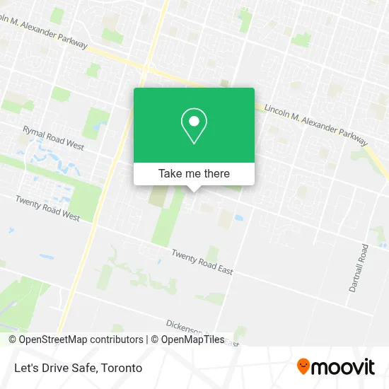 Let's Drive Safe map