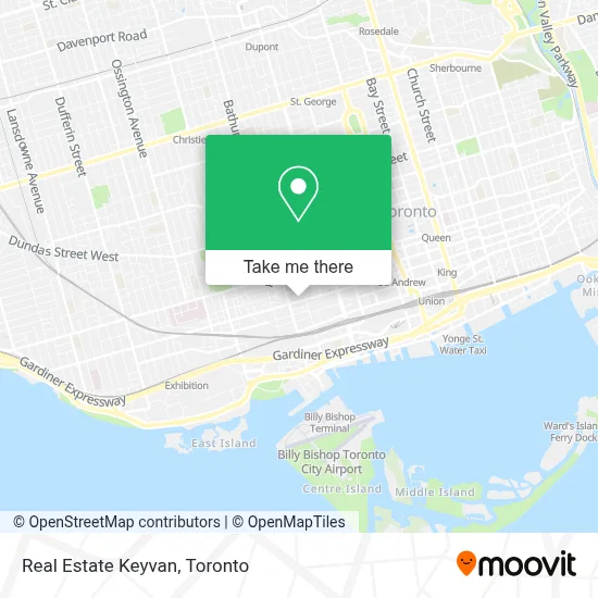 Real Estate Keyvan map