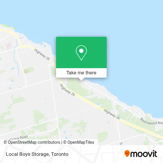 Local Boys Storage map