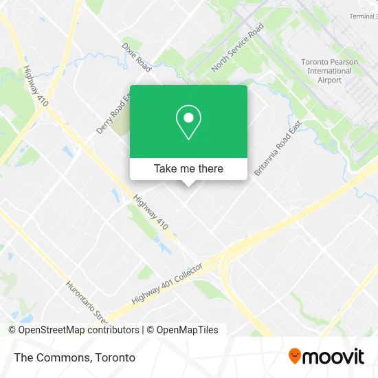 The Commons map