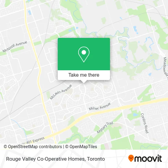 Rouge Valley Co-Operative Homes plan
