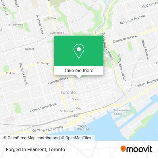 Forged In Filament map