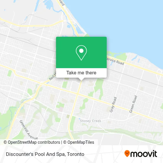 Discounter's Pool And Spa map