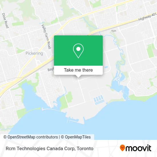 Rcm Technologies Canada Corp map