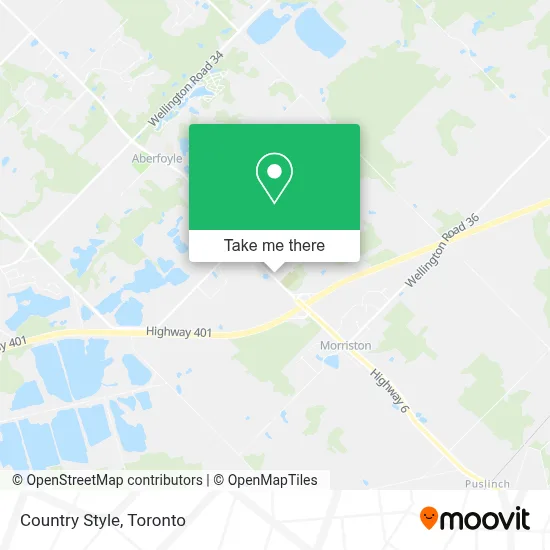 Country Style map