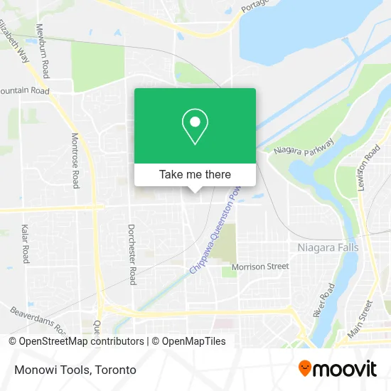 Monowi Tools map