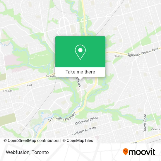 Webfusion map