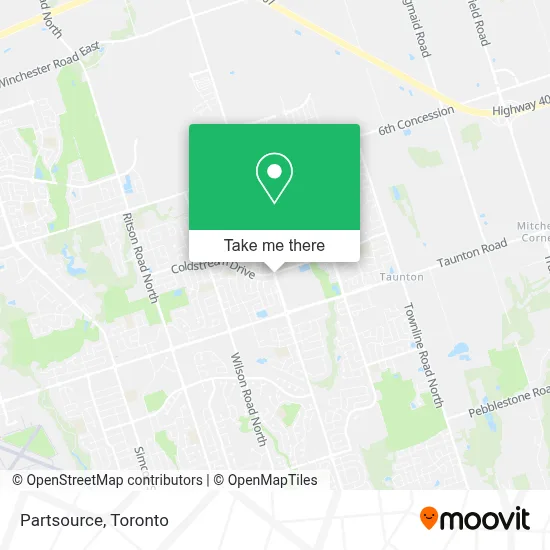 Partsource map