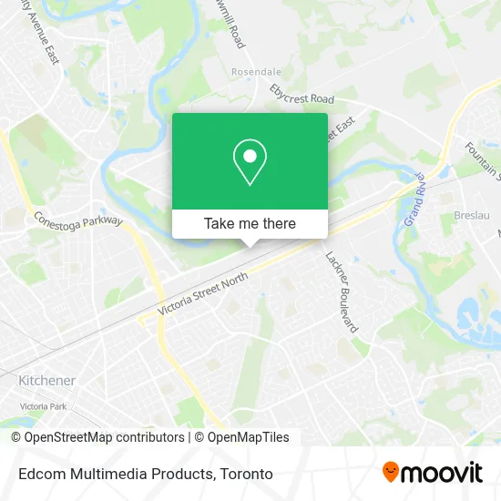 Edcom Multimedia Products map