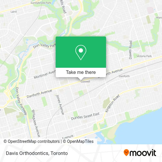 Davis Orthodontics map