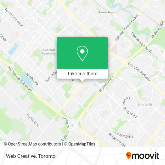 Web Creative map
