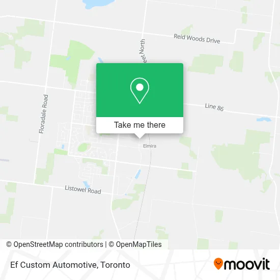 Ef Custom Automotive map