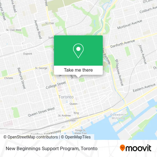 New Beginnings Support Program plan