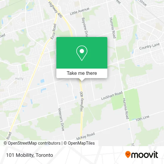 101 Mobility map