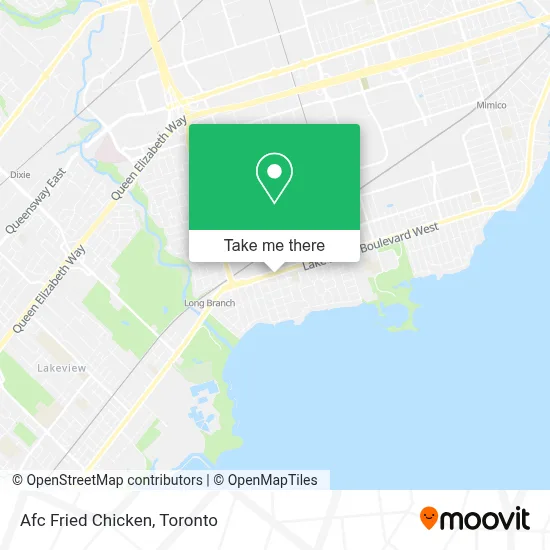 Afc Fried Chicken map