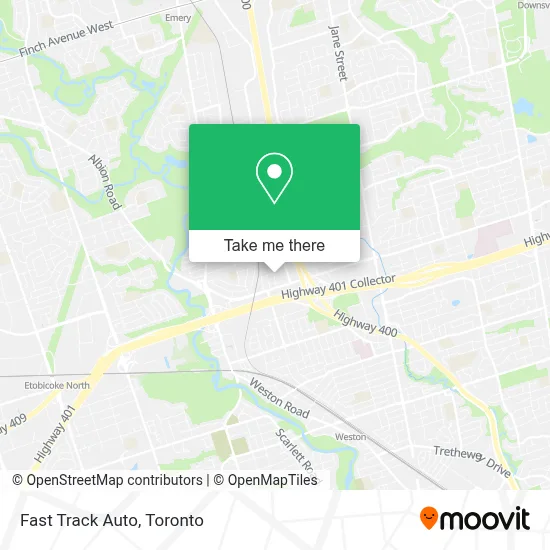 Fast Track Auto map