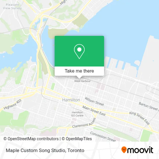 Maple Custom Song Studio map