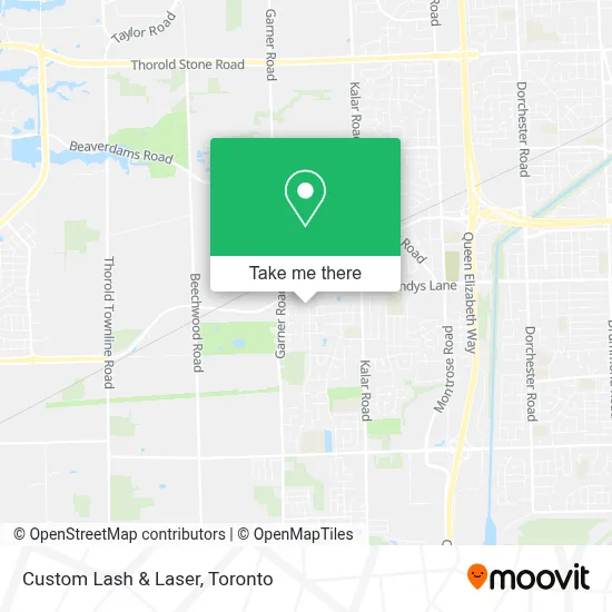 Custom Lash & Laser map