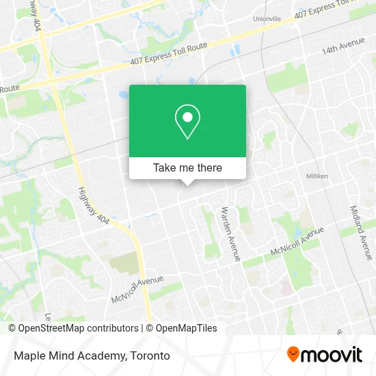 Maple Mind Academy map