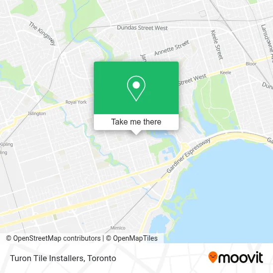 Turon Tile Installers map