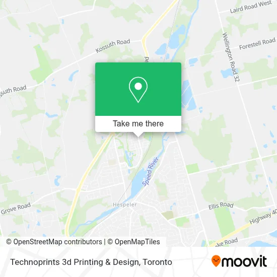 Technoprints 3d Printing & Design map