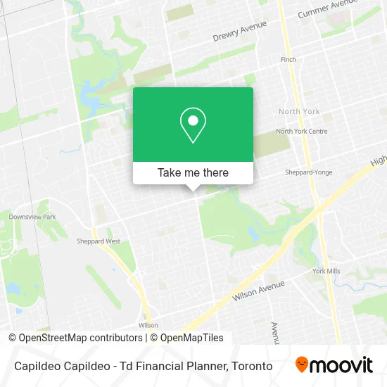 Capildeo Capildeo - Td Financial Planner map
