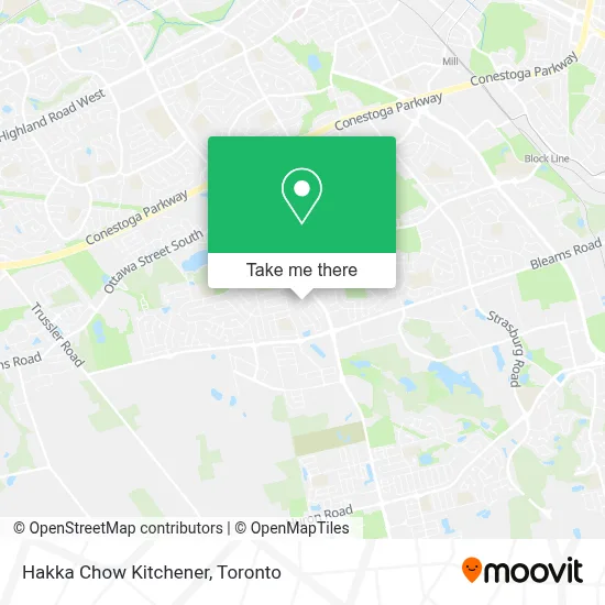 Hakka Chow Kitchener plan