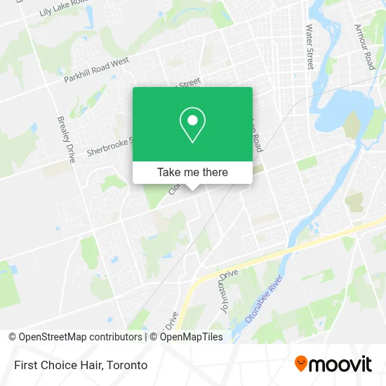 First Choice Hair map