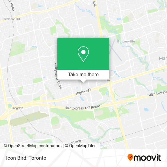Icon Bird map