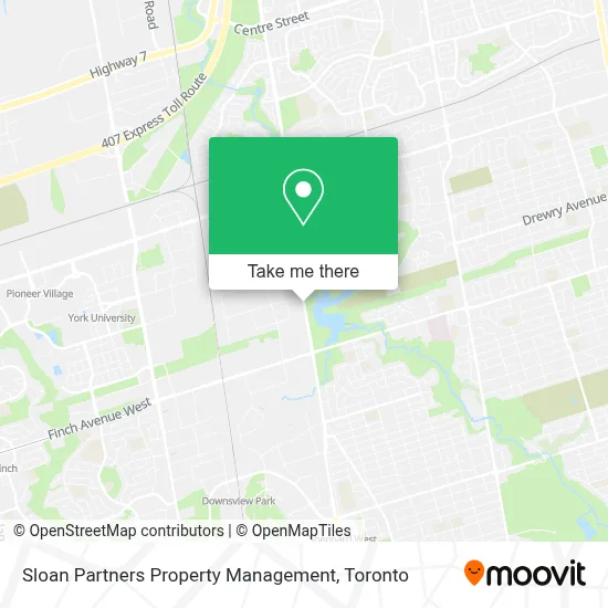 Sloan Partners Property Management map