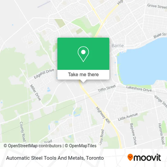 Automatic Steel Tools And Metals map