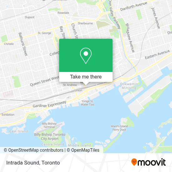 Intrada Sound map